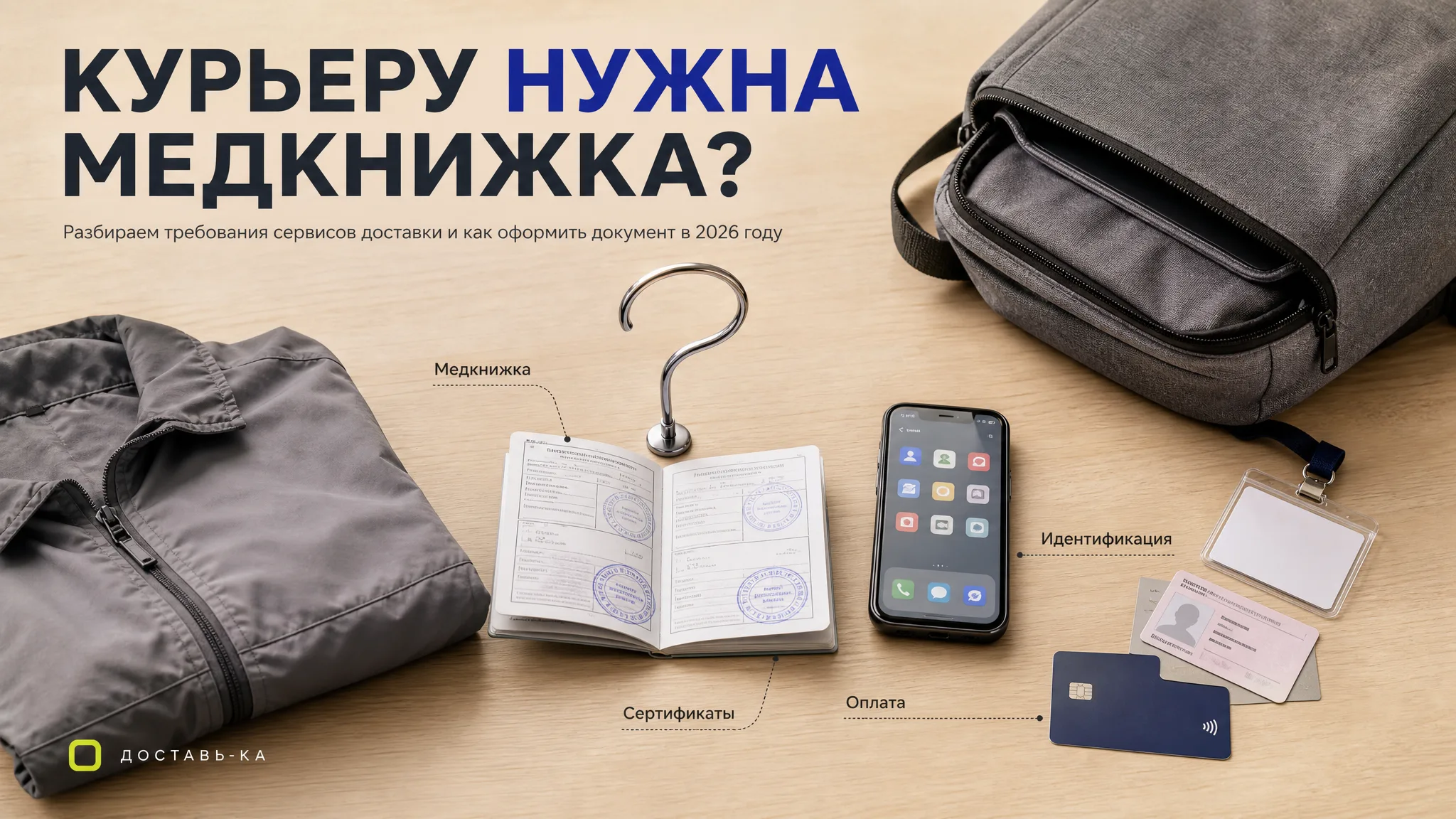 Пеший курьер без медкнижки: миф или реальность в 2026 году?