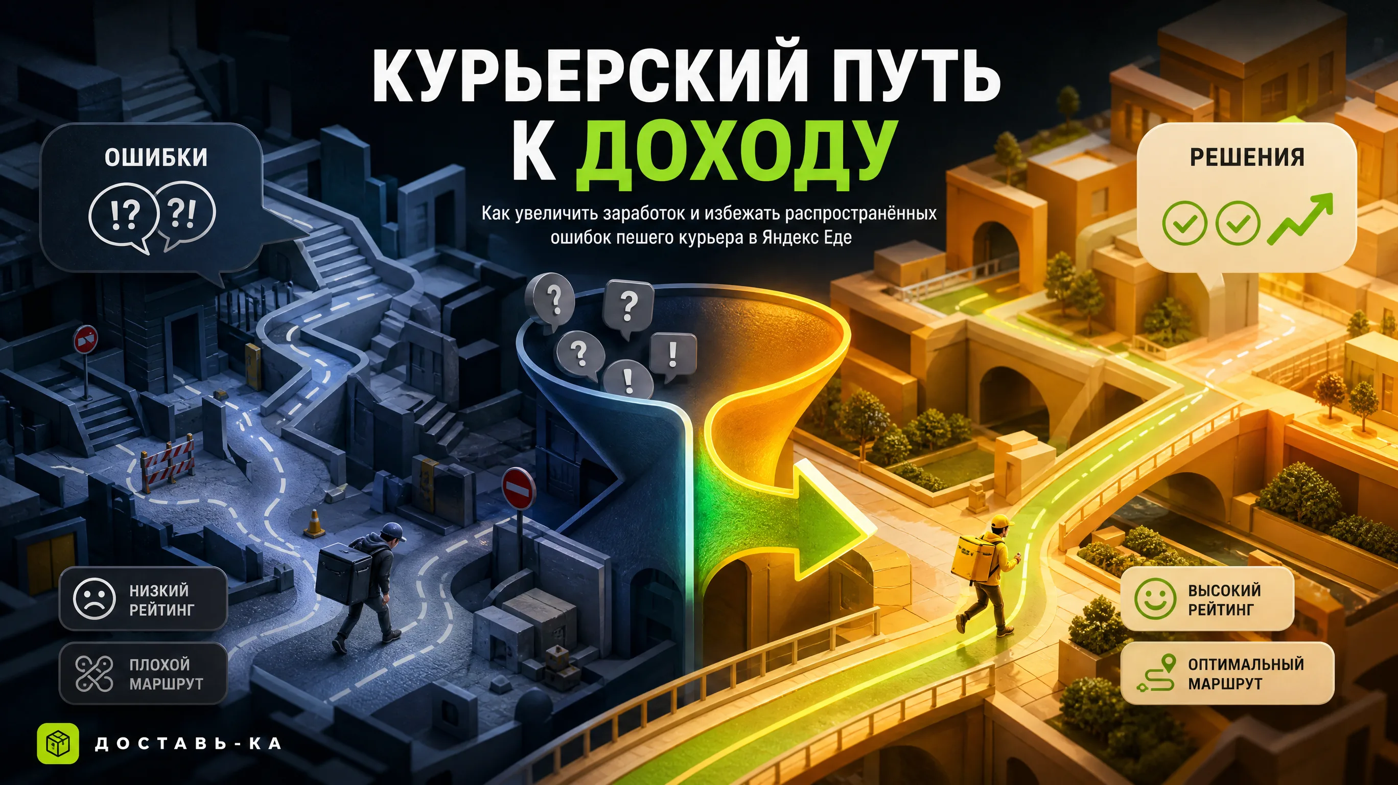 Яндекс Еда пеший курьер зарплата: как заработать максимум в 2026 году