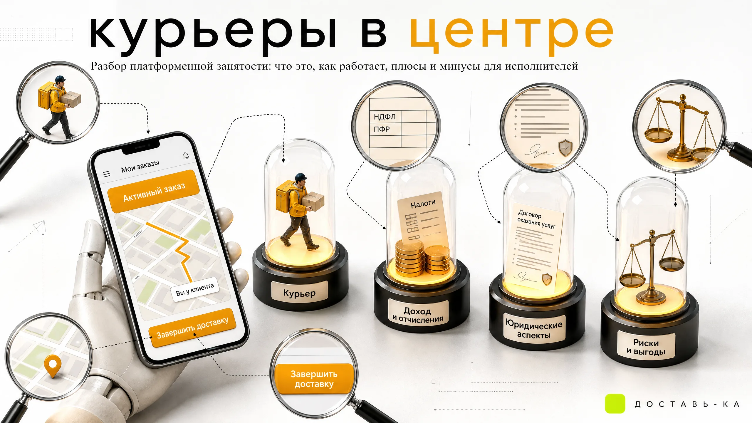 Платформенная занятость в Яндекс Доставке и Еде: что это, как работать в 2026 году