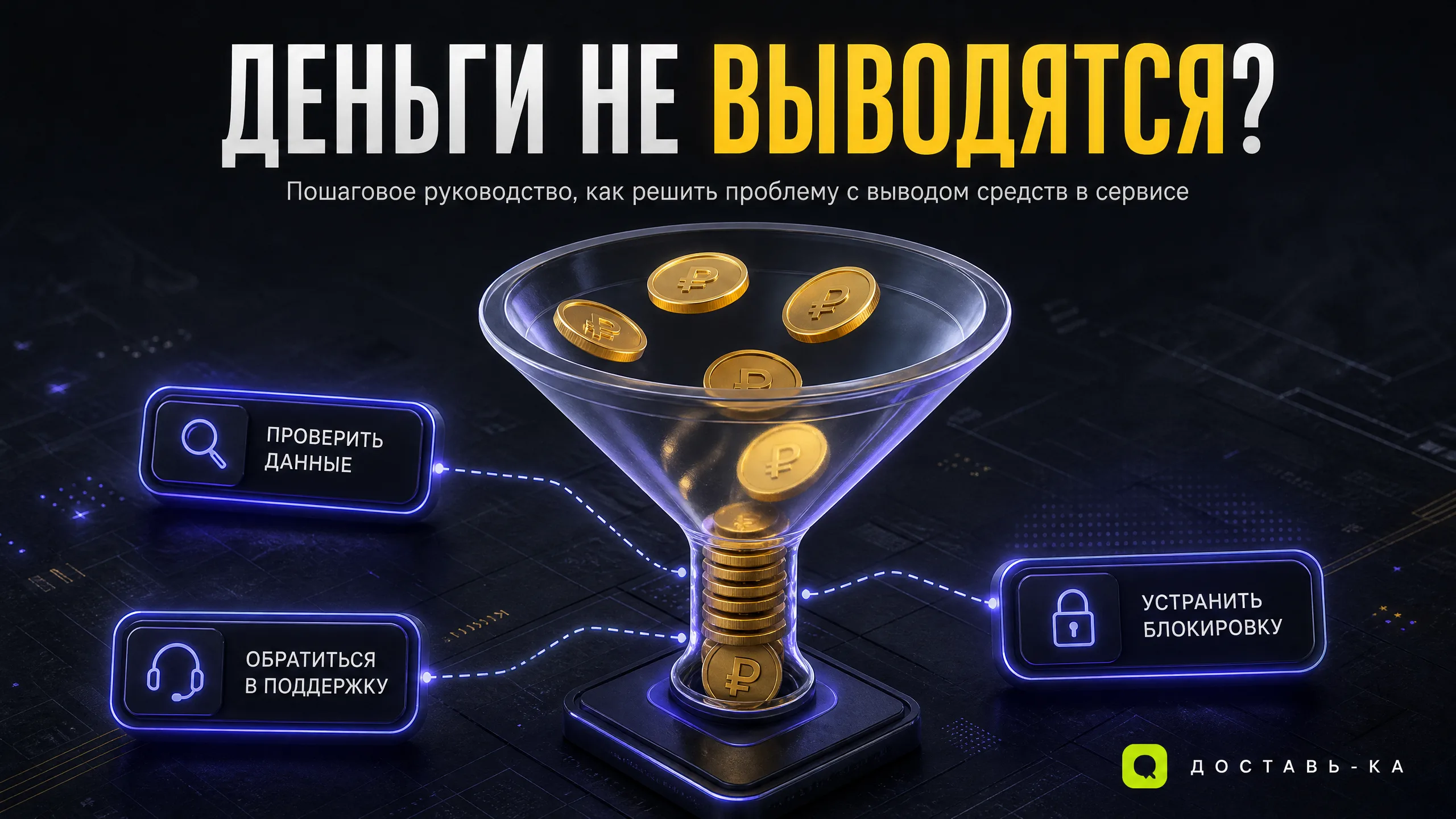 Почему не выводятся деньги с Яндекс Про и что делать в 2026 году