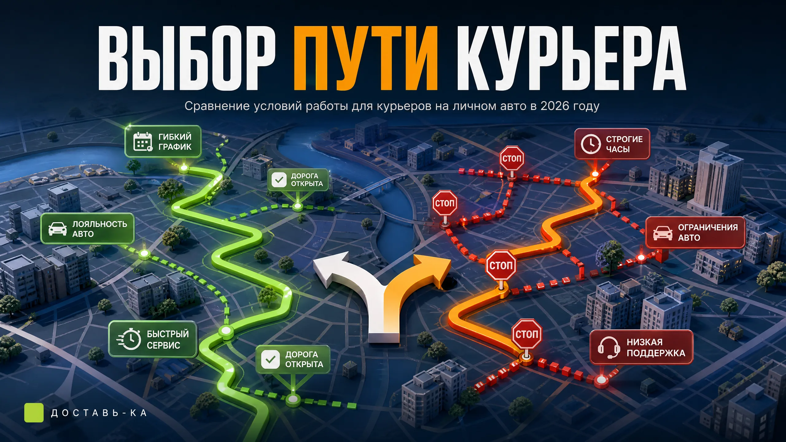 Пятёрочка или Яндекс Доставка: где курьеру на авто выгоднее в 2026?