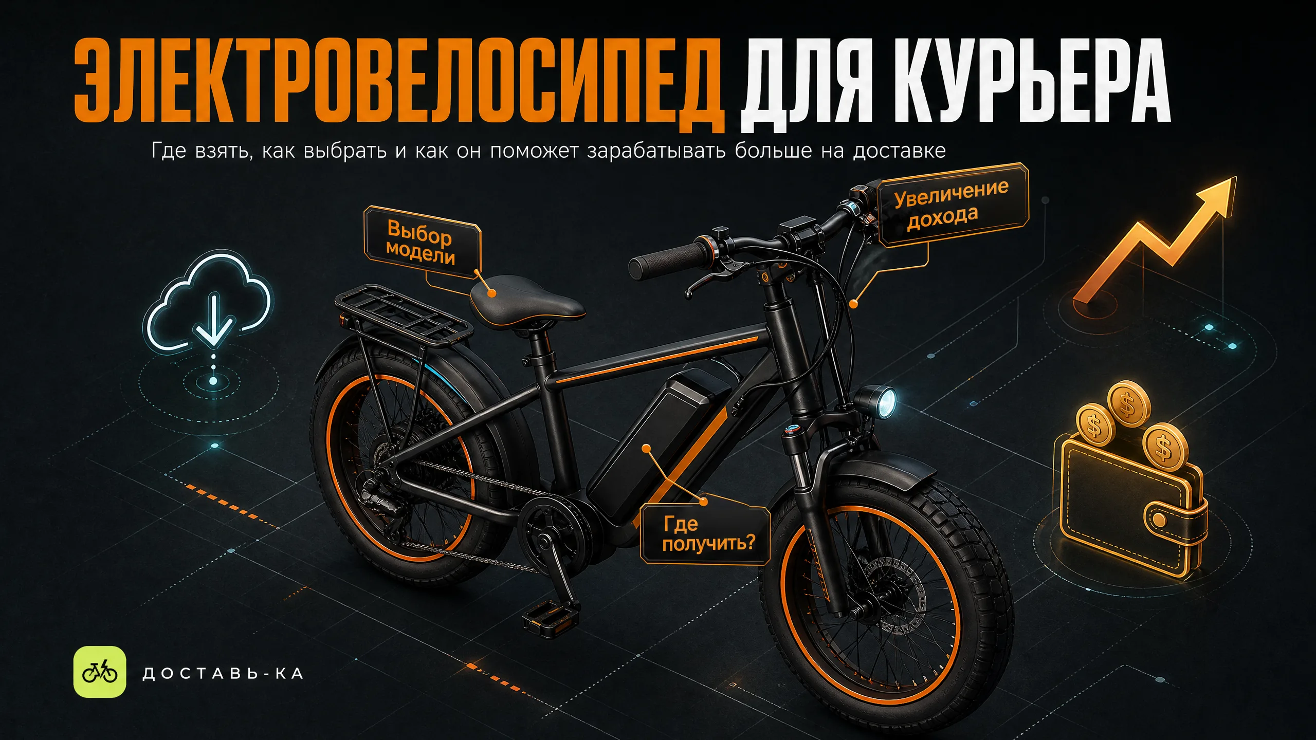 Работа курьером на электровелосипеде: где взять транспорт в 2026 году?