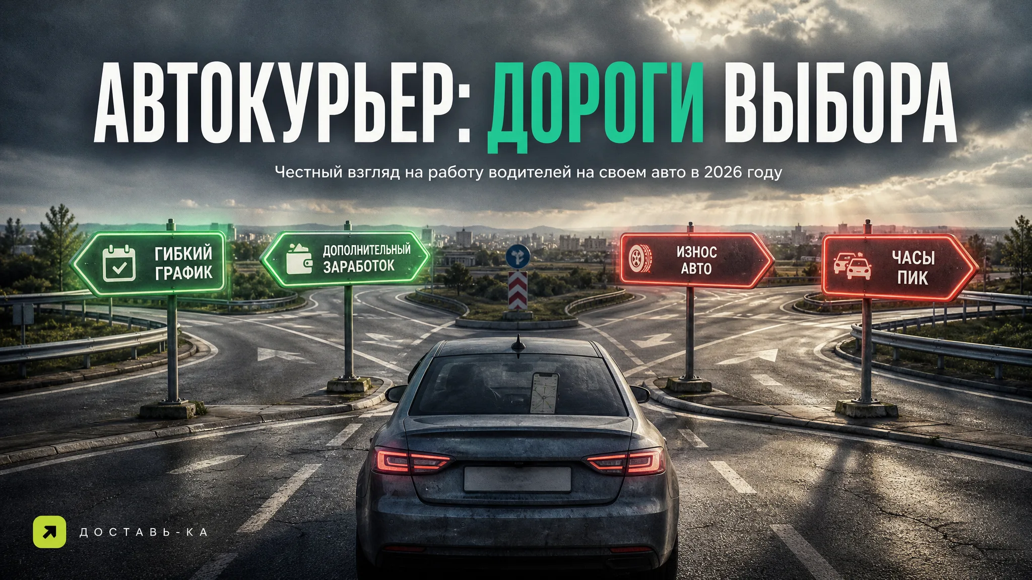 Работа курьером на своем авто: честные отзывы водителей в 2026 году