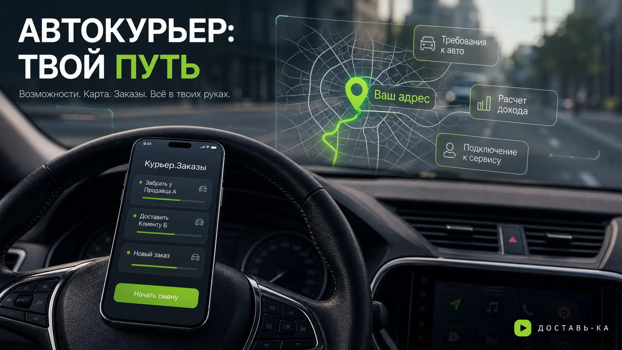 Работа курьера на автомобиле в Москве: полный гид по вакансиям в 2026 году