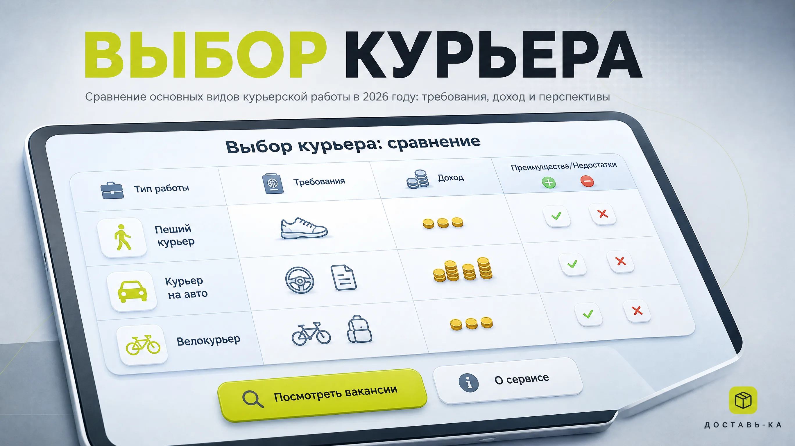 Какой курьер работа: обзор профессий и возможностей для новичков в 2026 году