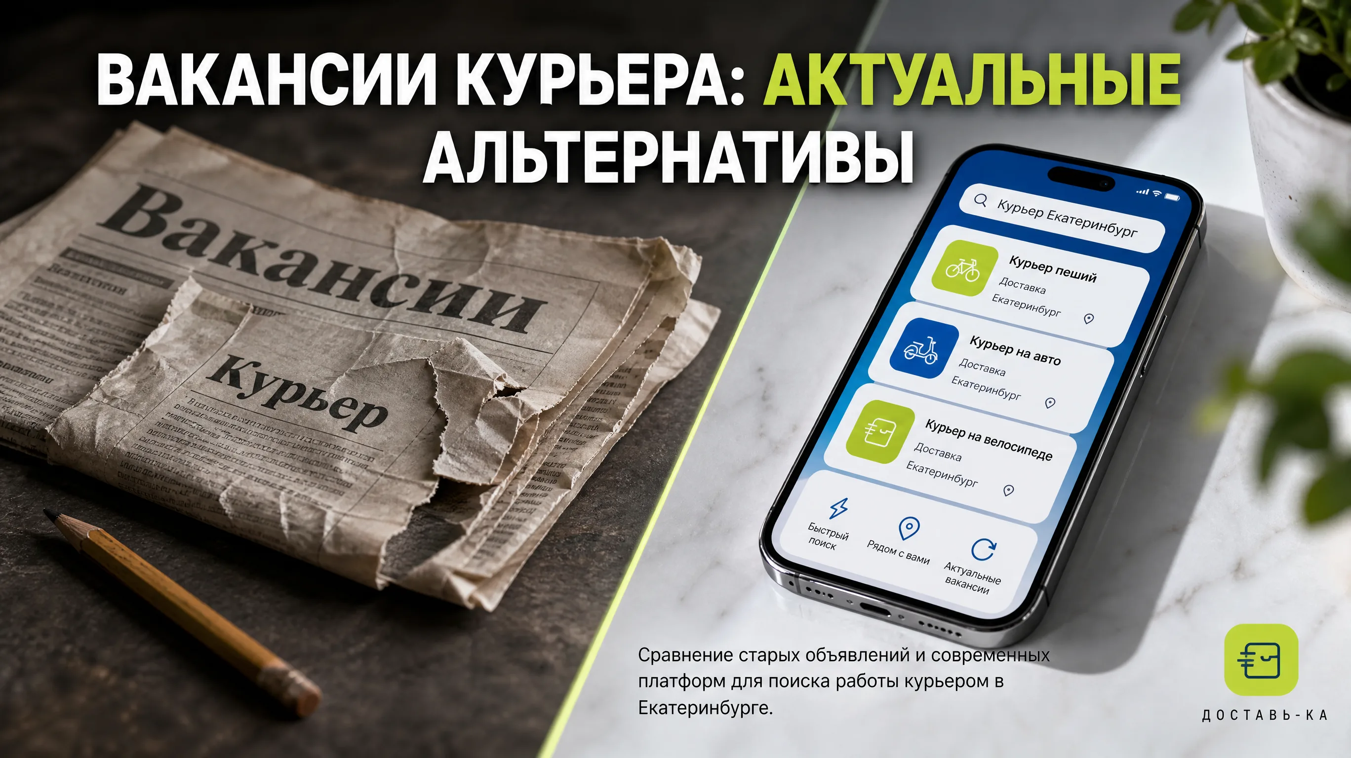 Работа курьером в Екатеринбурге: альтернативы «Газете Курьер» в 2026 году