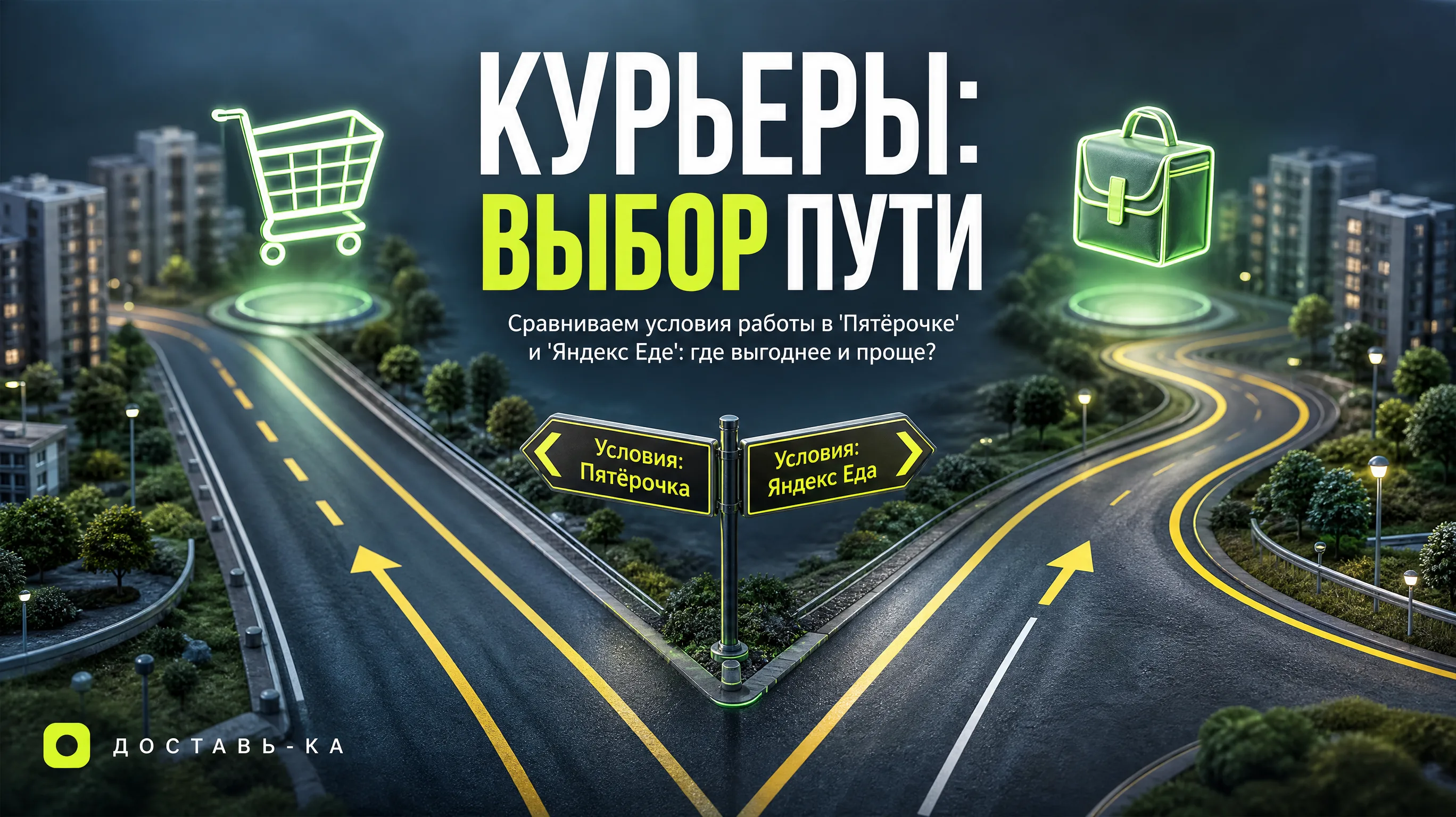 Пятёрочка курьер вакансии vs Яндекс Еда: где выгоднее в 2026 году?