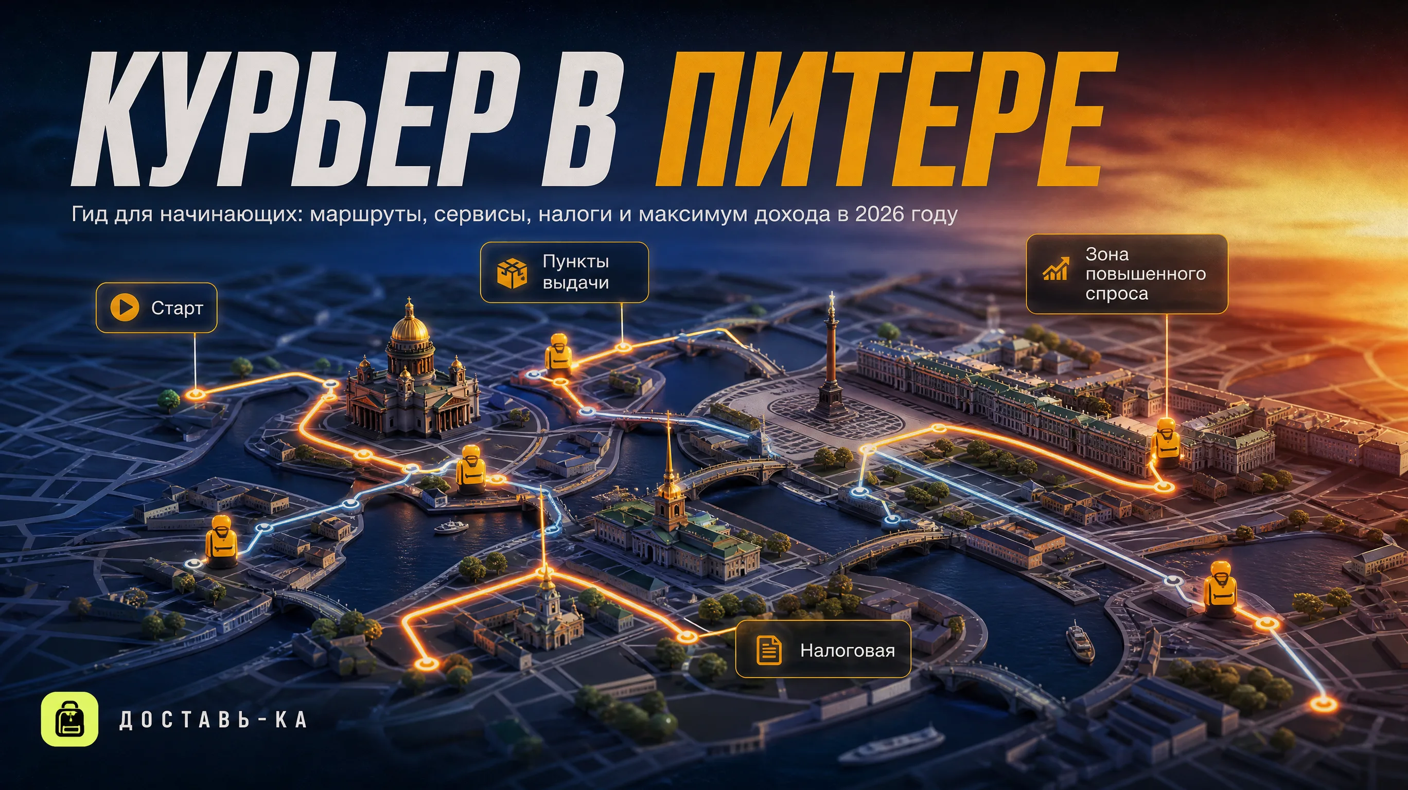 Работа курьером в Санкт-Петербурге: полный гид для соискателя в 2026 году