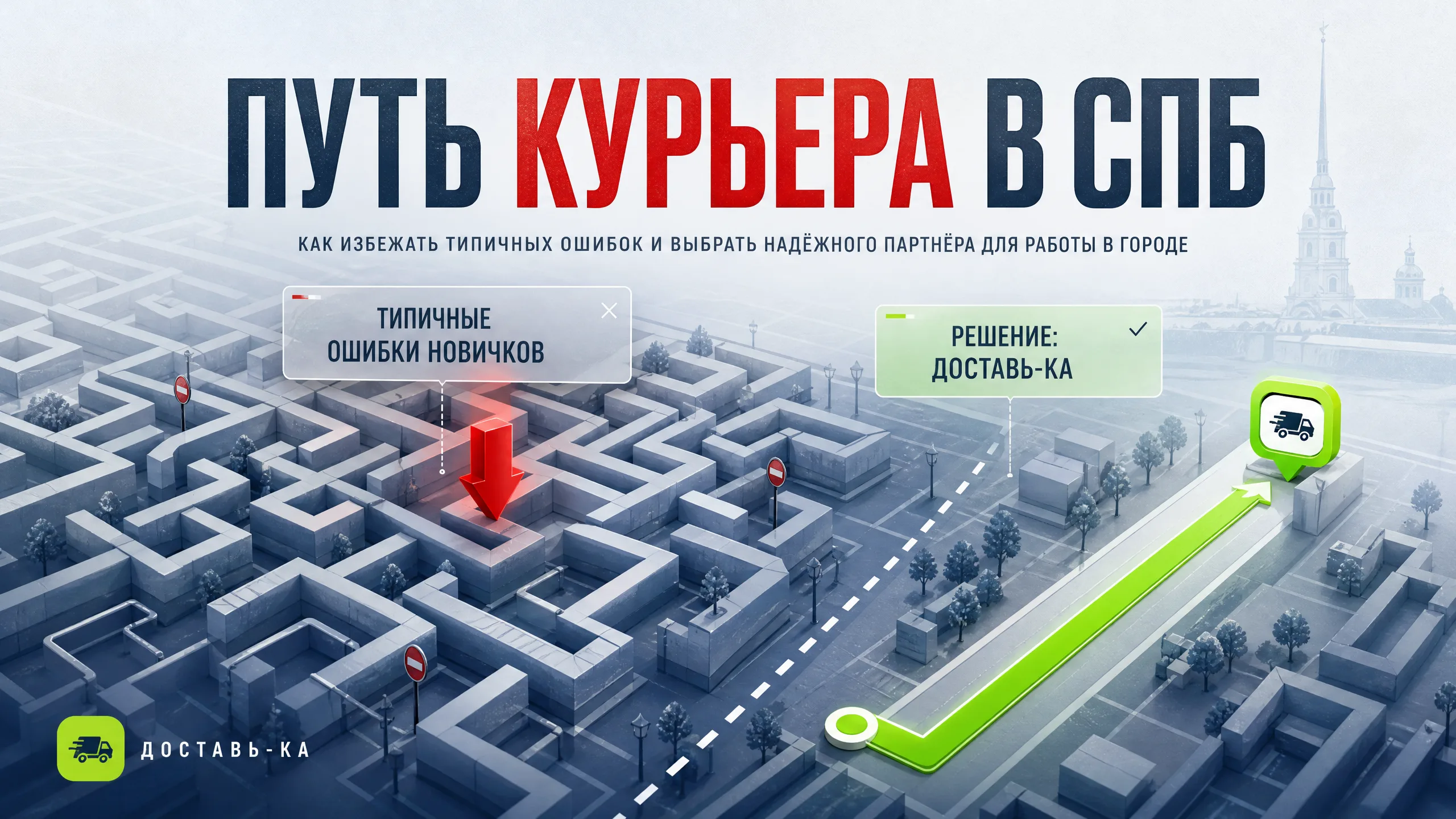 Работа курьером в СПб: отзывы реальных сотрудников парка ДОСТАВЬ-КА в 2026 году