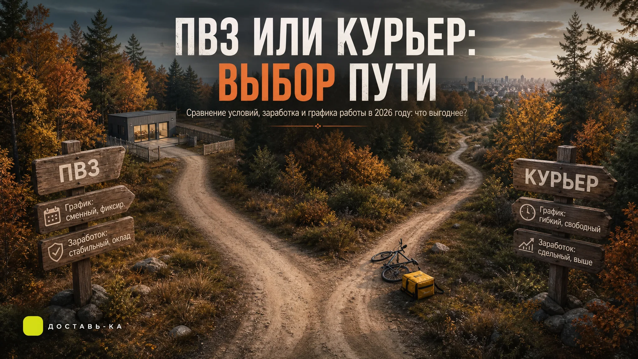 Озон ПВЗ или курьер: сравнение заработка, графика и условий труда в 2026 году
