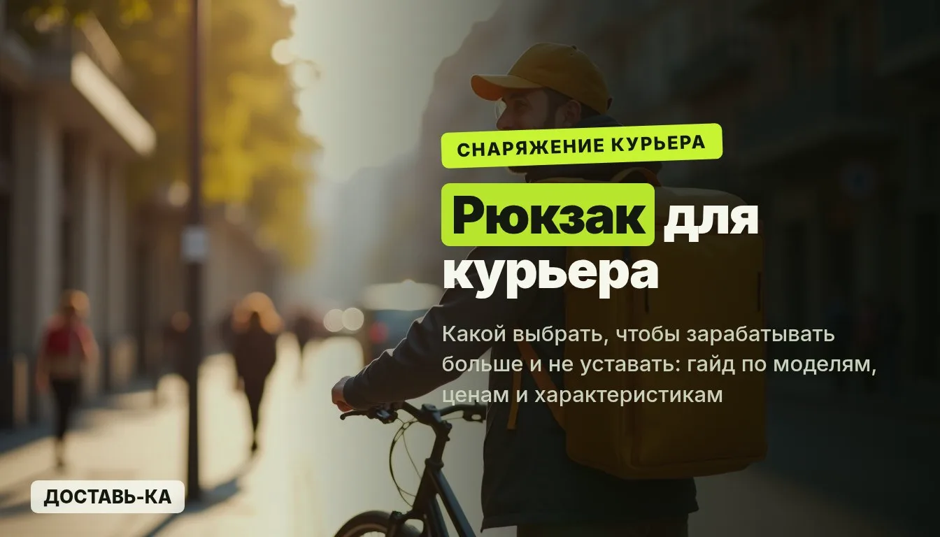 Рюкзак для курьера 2026: как выбрать лучший, обзор, цены