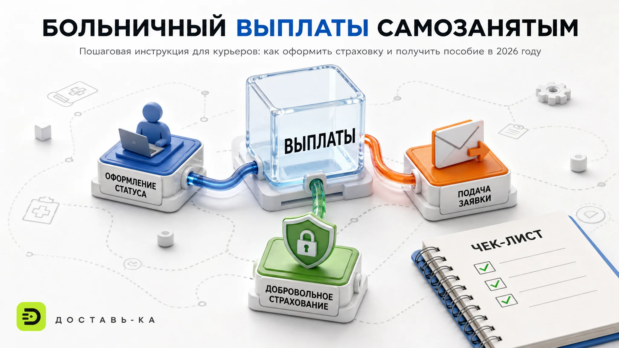 Самозанятый и больничный: как получить выплаты в 2026 году