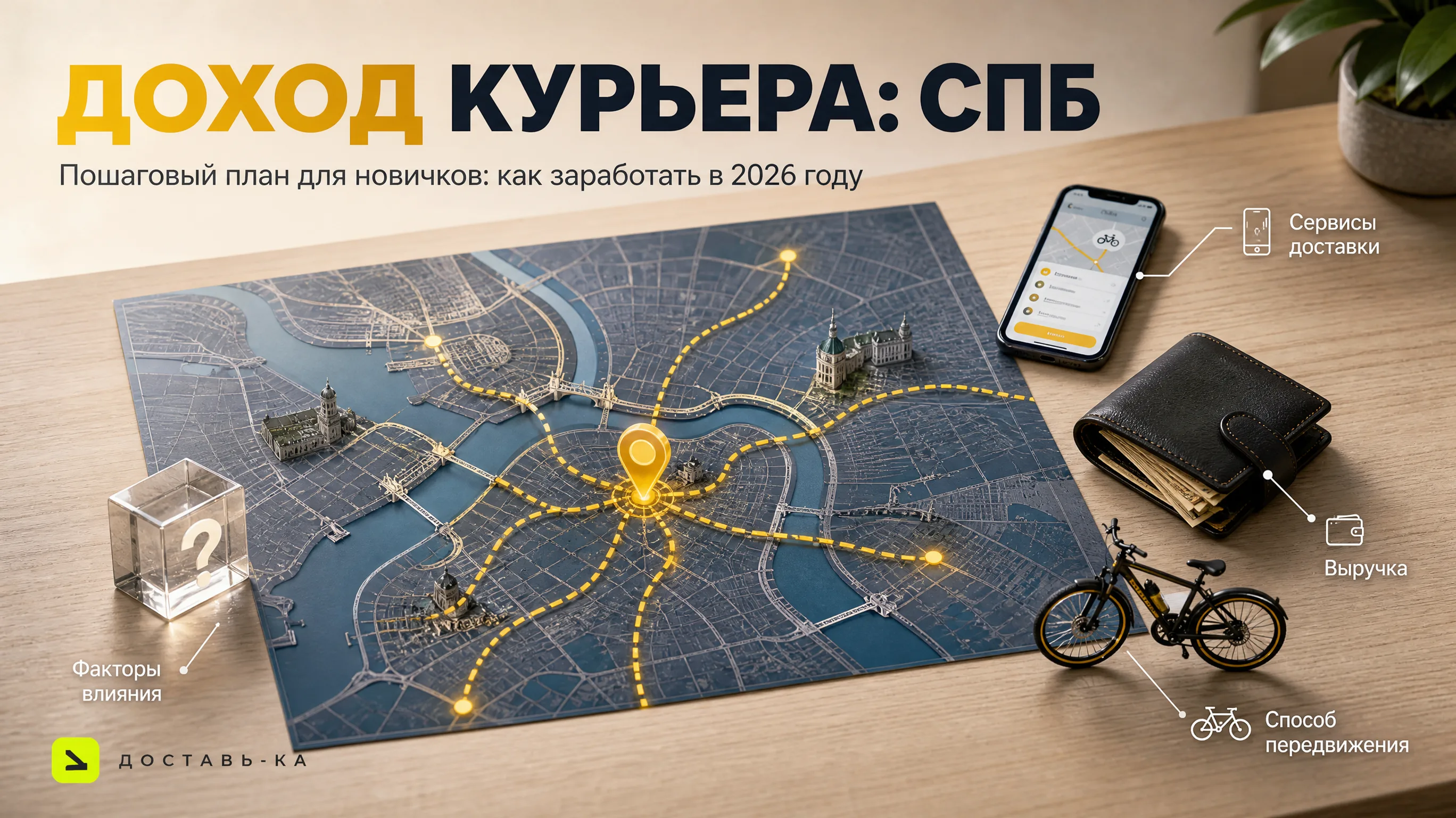 Зарплата курьера в Санкт-Петербурге в 2026 году: полный обзор