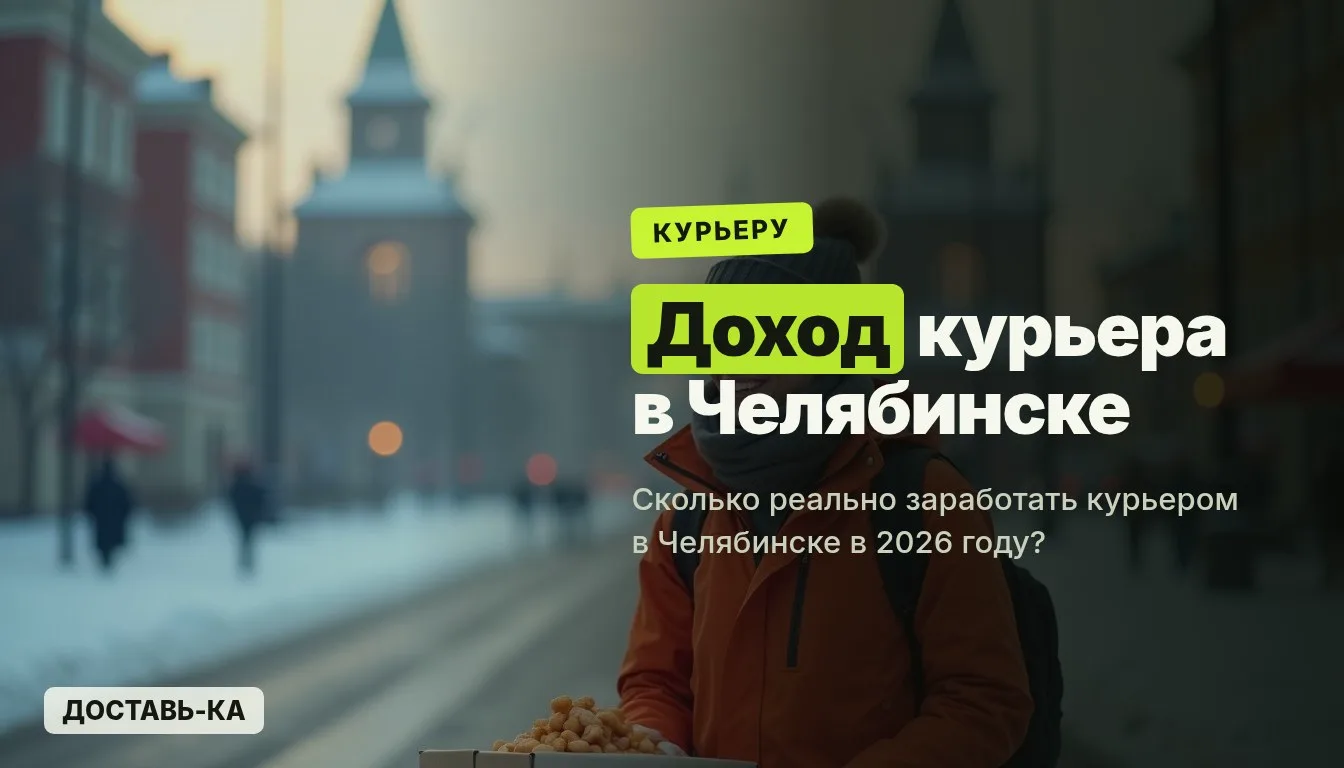 Сколько зарабатывает курьер в Челябинске в 2026 году? Полный гид по доходам