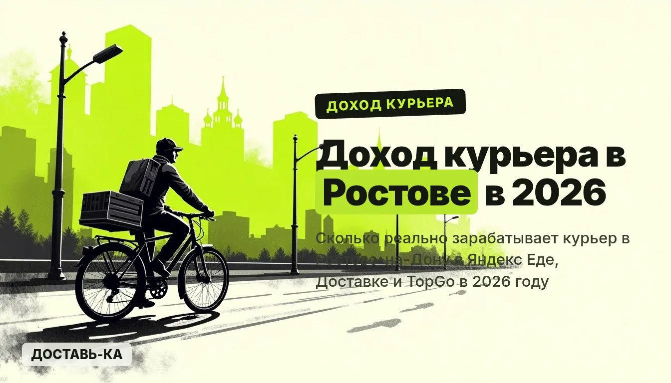 Сколько зарабатывает курьер в Ростове-на-Дону в 2026 году: полный гид по доходам