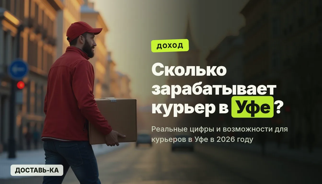 Сколько зарабатывает курьер в Уфе: полный гид по доходам и возможностям в 2026 году