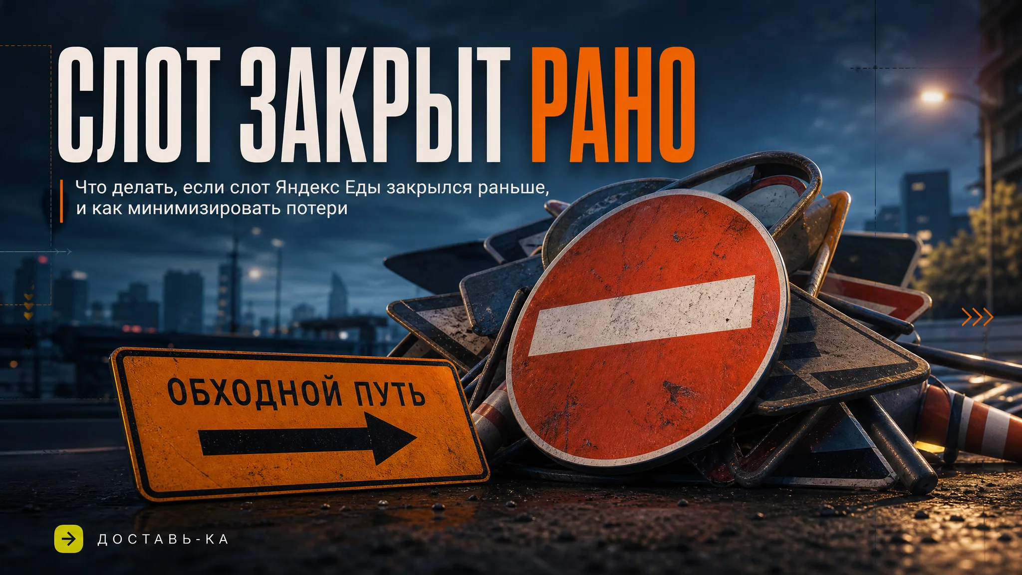 Слот Яндекс Еды закрылся раньше: что делать курьеру в 2026 году?