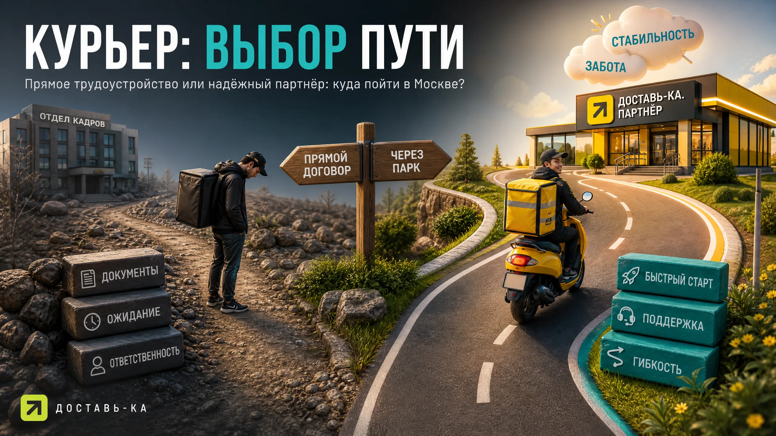 Свежие вакансии курьера в Москве: как устроиться напрямую в 2026 году?