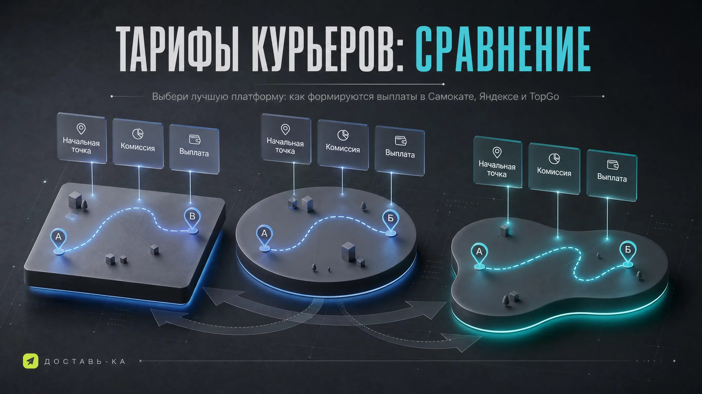 Самокат: тарифы для курьеров в 2026 году и сравнение с Яндекс, TopGo