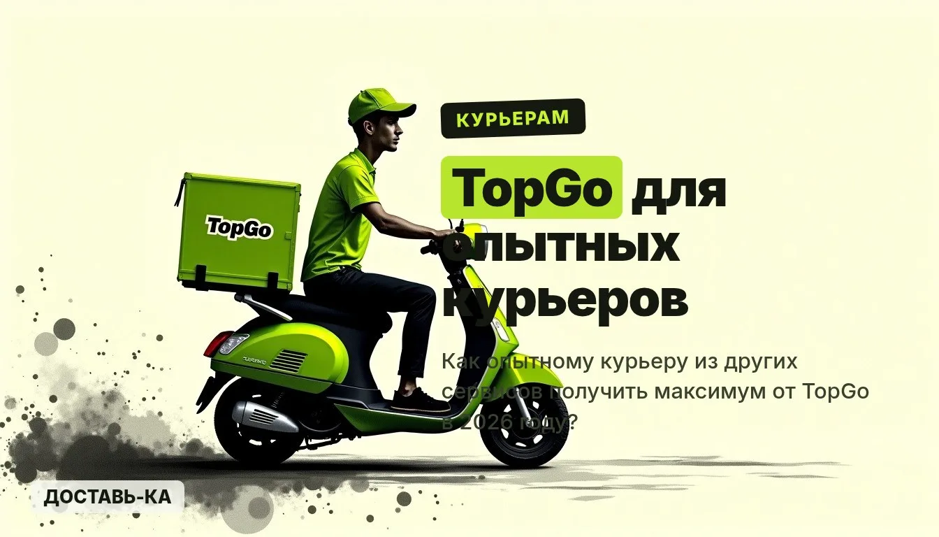 TopGo для опытных курьеров – как получить максимум в 2026?