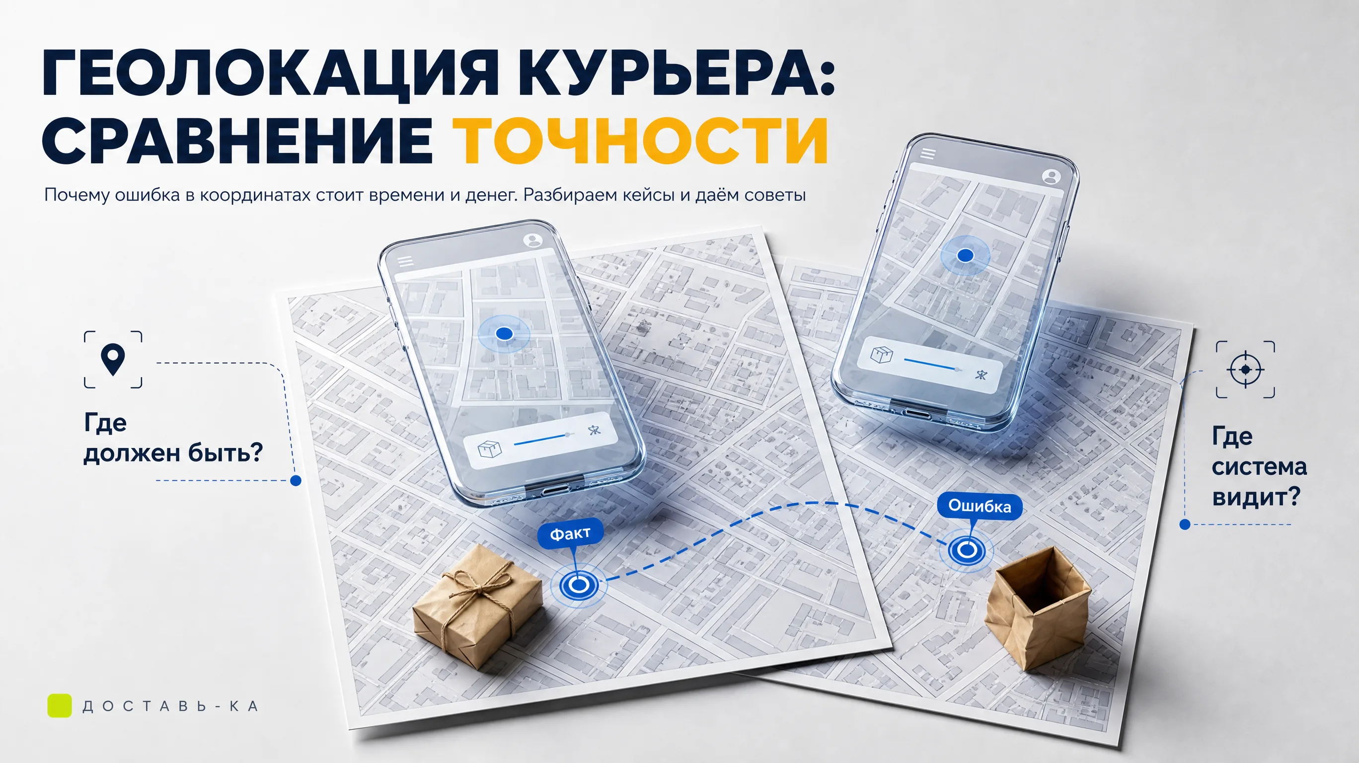 TopGo vs Яндекс Go: точность геолокации курьера в 2026 году