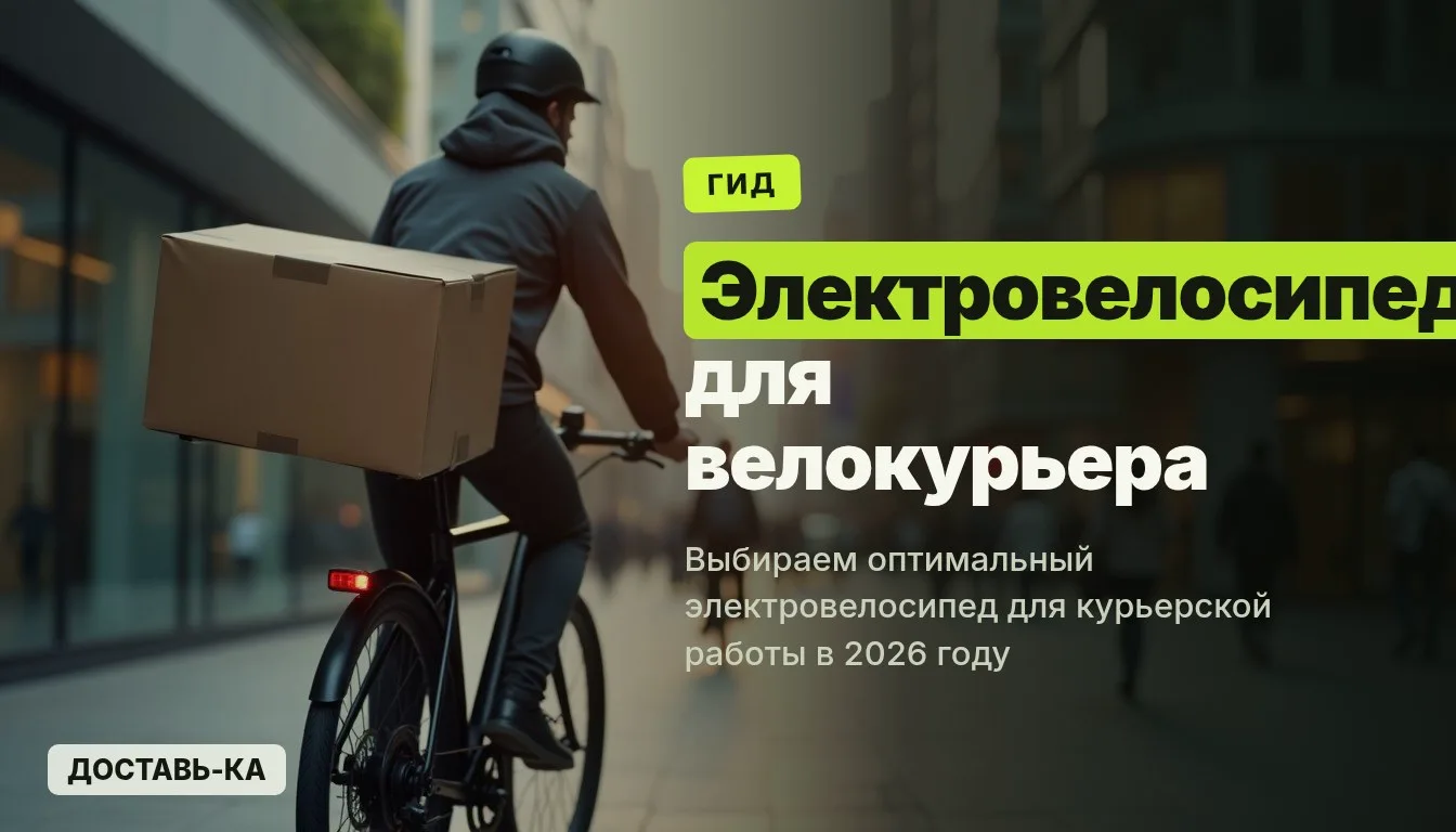 Электровелосипед для велокурьера: как выбрать в 2026 году?