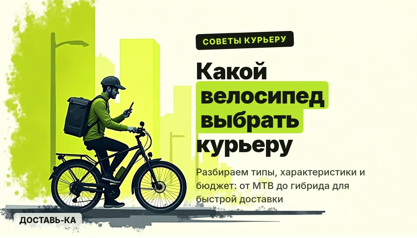 Велосипед для курьера какой выбрать: полное руководство по покупке в 2026 году
