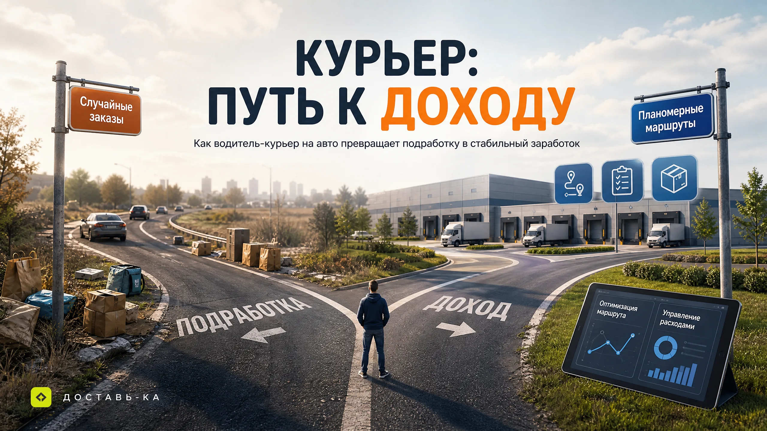 Водитель-курьер на авто: гибкая подработка или стабильный доход в 2026?