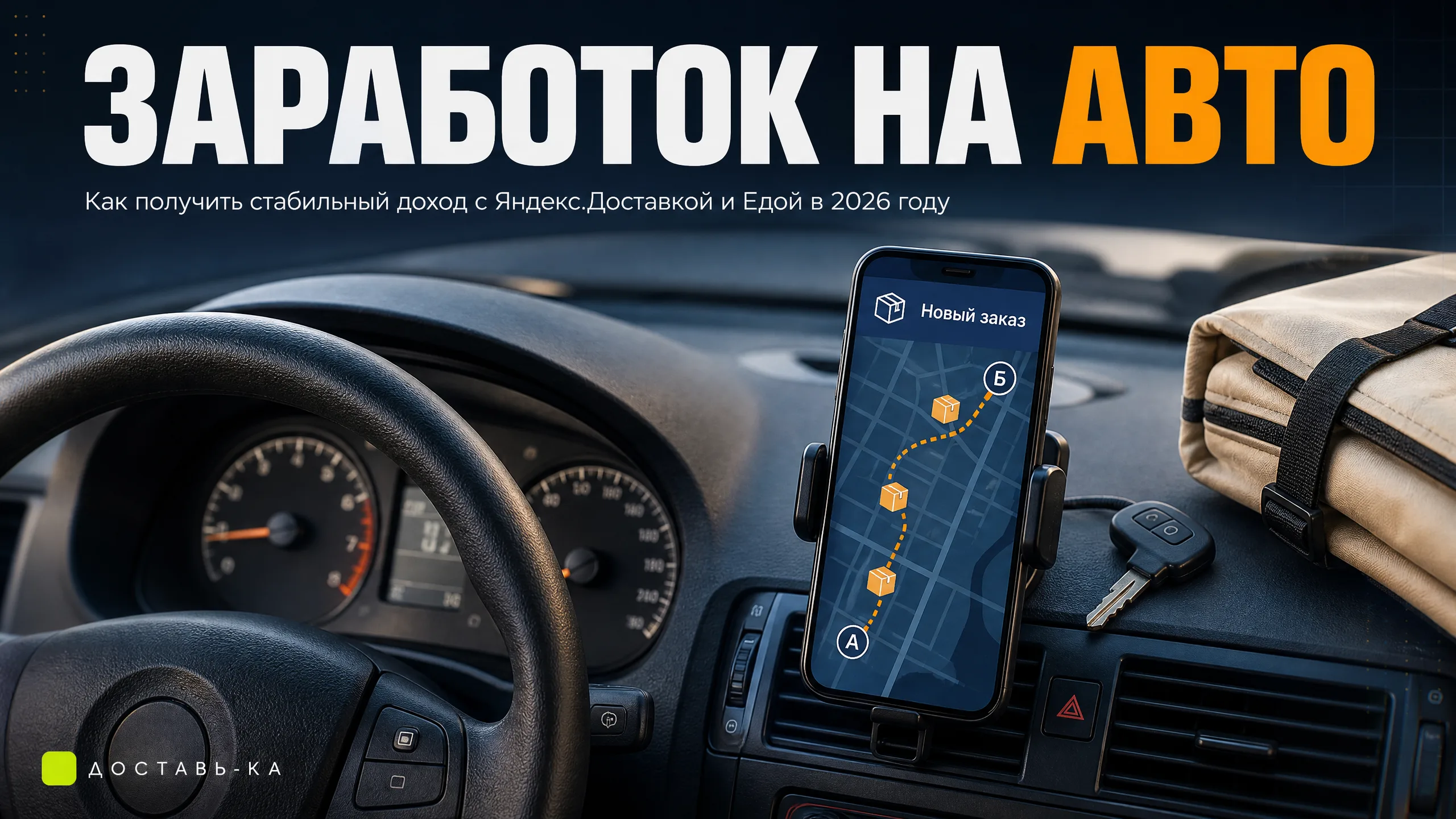 Заработок курьера Яндекс.Доставки на своем авто: сколько реально получить в 2026 году